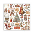 STAMPERIA GEAR UP FOR CHRISTMAS БЛОКЧЕ 20,3/20,3 СМ -SBBS110