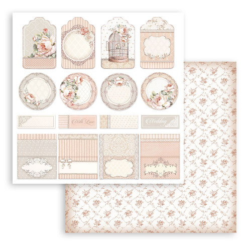 STAMPERIA BLOCK DESIGN PAPER 30.5/30.5 CM - SBBL111