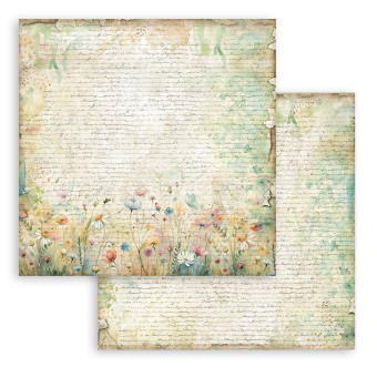 STAMPERIA DAISY ART CARD 30.5/30.5CM - SBB1133
