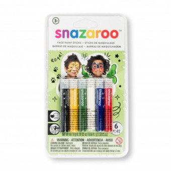 SNAZAROO FACE PAINT SET 6X7.9 G - UNISEX