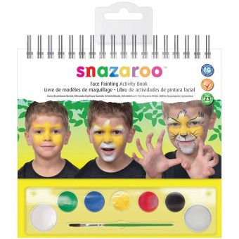 SNAZAROO FACE PAINT COLORS ACTIVITY BOOK 1196019