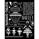 STAMPERIA MEDIA STENCIL - STENCIL 20 X 25 CM - KSTD126