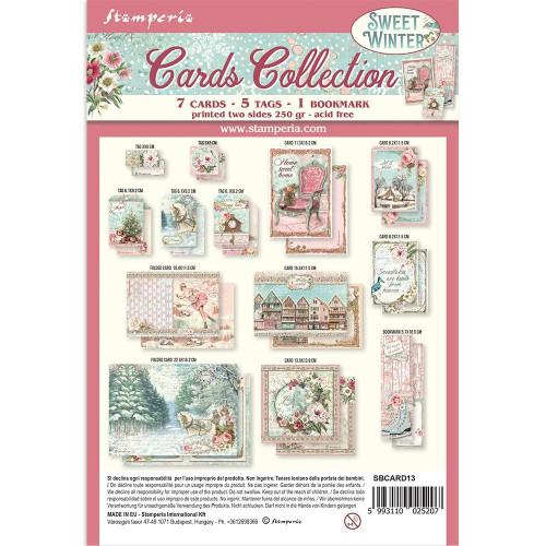 STAMPERIA CARDS COLLECTION - SBCARD13