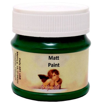 DAILY ART ACRYLIC PAINT MAT 50 ML - DARK GREEN