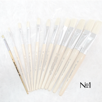 STANDARD BRUSH WITH SHORT HANDLE №1