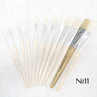 STANDARD BRUSH BRISTLE WITH SHORT HANDLE №11