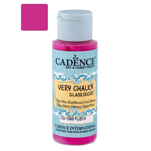 CADENCE БОЯ ЗА СТЪКЛО И ПОРЦЕЛАН 59 МЛ-FUCHIA CG-1369