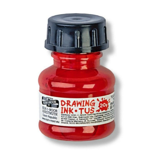 KOH-I-NOOR INK 20 GR RED
