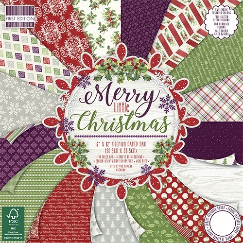 FIRST EDITION DESIGNER BLOCK MERRI CHRISTMAS 30.5/30.5