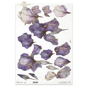 ITD COLLECTION ДЕКУПАЖНА ОРИЗОВА ХАРТИЯ А3 - R1543L
