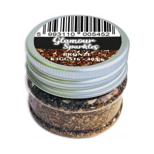 STAMPERIA GLAMOUR SPARKLES 40 G - BRONZE K3GGS16
