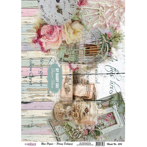 CADENCE DECOUPAGE RICE PAPER A3 - 334