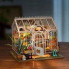 ROBOTIME 3D ДЪРВЕН ПЪЗЕЛ DREAMY GARDEN HOUSE DG163
