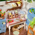 ROBOTIME 3D ДЪРВЕН ПЪЗЕЛ DREAMY GARDEN HOUSE DG163