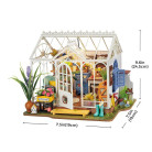 ROBOTIME 3D ДЪРВЕН ПЪЗЕЛ DREAMY GARDEN HOUSE DG163