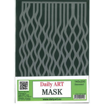 DAILY ART UNIVERSAL TEMPLATE 140/200 MASK SEAWEED DA17ST0128