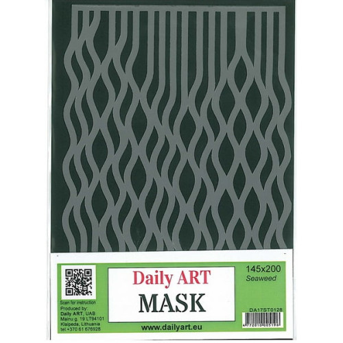 DAILY ART UNIVERSAL TEMPLATE 140/200 MASK SEAWEED DA17ST0128