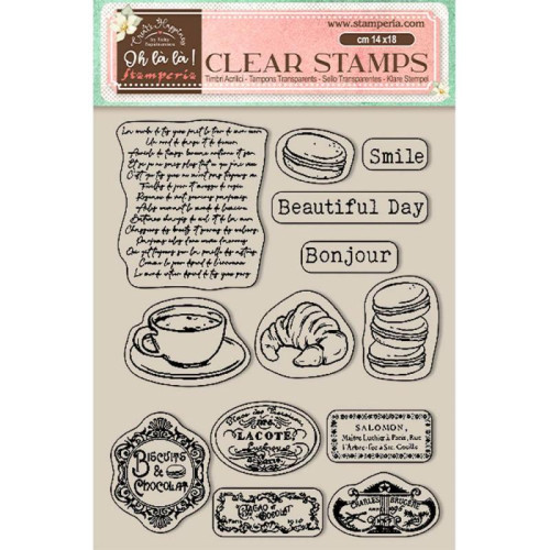 STAMPERIA CLEAR STAMPS 14/18CM - СИЛИКОНОВ ПЕЧАТ WTK175