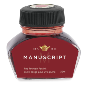 MANUSCRIPT КАЛИГРАФСКИ ТУШ ЧЕРВЕН 30 МЛ МС0201RD