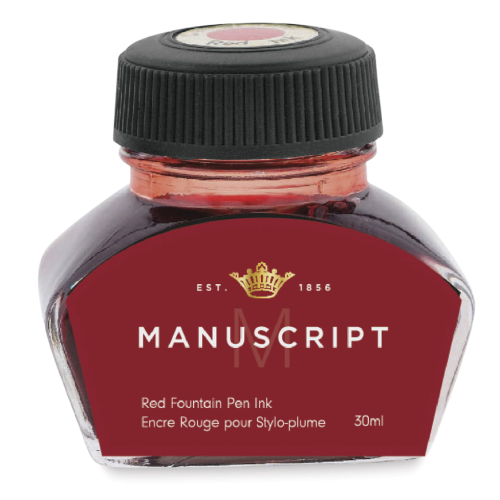 MANUSCRIPT CALLIGRAPHY INK RED 30 ML MS0201RD