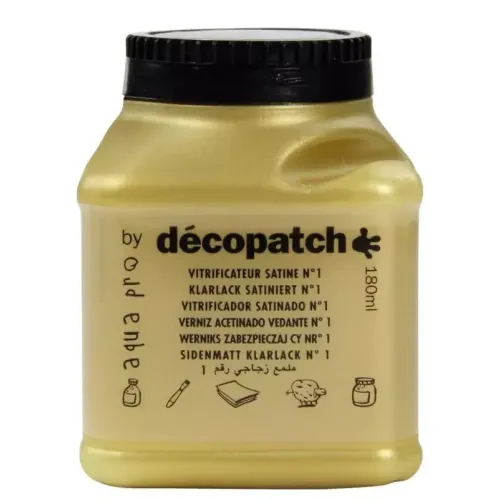 DECOPATCH FINAL LAQUE AQUA PRO SATIN 180 ML - VA180AO