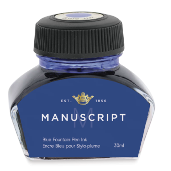 MANUSCRIPT CALLIGRAPHIC INK BLUE 30 ML MS0201VE