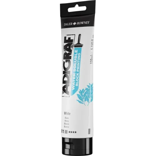 DALER ROWNEY LINOGRAPH PAINT ADIGRAF 150ML - WHITE