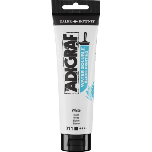 DALER ROWNEY LINOGRAPH PAINT ADIGRAF 150ML - WHITE