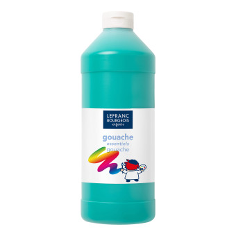 L&B TEMPERA PAINT 1 LITER - DARK GREEN 188521
