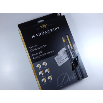 MANUSCRIPT CALLIGRAPHY SET DELUXE 6 PENS MC 1155