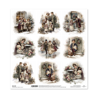 ITD COLLECTION ДИЗАЙНЕРСКИ КАРТОН 31/32 - SL2118