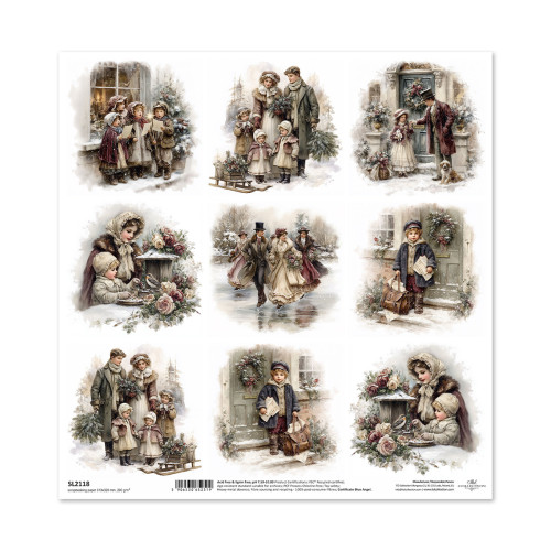 ITD COLLECTION ДИЗАЙНЕРСКИ КАРТОН 31/32 - SL2118