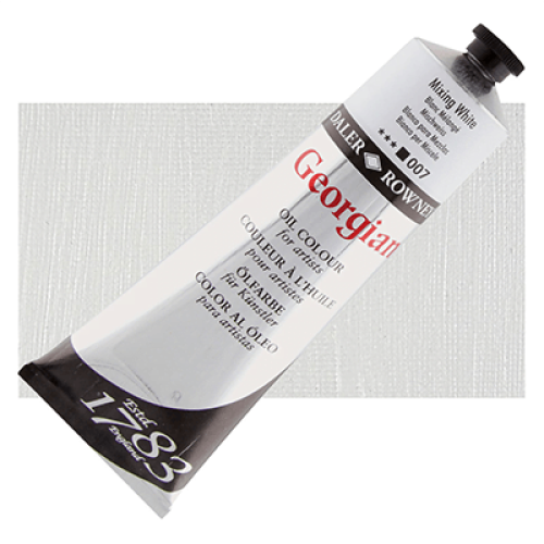 DALER ROWNEY МАСЛЕНА БОЯ GEORGIAN 225 МЛ. - MIXING WHITE 007