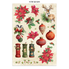 STAMPERIA CLASSIC CHRISTMAS JUNK JOURNAL 8 CARDS 4 STICKERS AND 4 CUTOUTS - SBJK23