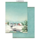 STAMPERIA CLASSIC CHRISTMAS JUNK JOURNAL 8 CARDS 4 STICKERS AND 4 CUTOUTS - SBJK23