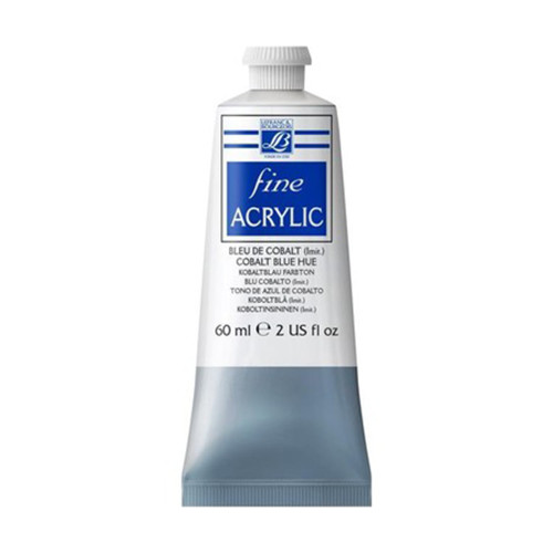 L&B АКРИЛНА БОЯ FINE 60 МЛ - COBALT BLUE HUE 030