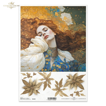 ITD COLLECTION DECOUPAGE RICE PAPER A4 - R2403