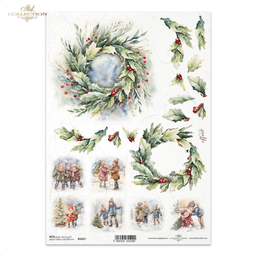 ITD COLLECTION ДЕКУПАЖНА ОРИЗОВА ХАРТИЯ А4 - R2437