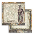 STAMPERIA БЛОКЧЕ ДИЗАЙНЕРСКА ХАРТИЯ 20,3/20,3 СМ - SBBS25