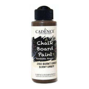 CADENCE PAINT WITH BLACKBOARD EFFECT 120 ML - BURNT UMBER 2560