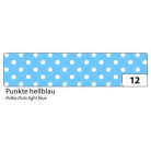 FOLIA WASHI TAPE - ЛЕПЕНКА ЗА ДЕКОРАЦИЯ - СВ. СИНЬО НА ТОЧКИ