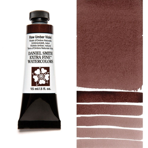 DANIEL SMITH WATERCOLOUR PAINT 15ML - RAW UMBER VIOLET 284600098