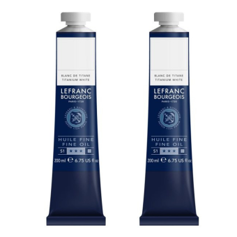 L&B МАСЛЕНА БОЯ FINE 2 Х 200 МЛ - БЯЛА ТИТАН 301861
