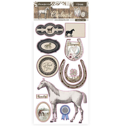 STAMPERIA КАРТОНЕНИ ФИГУРКИ ЗА ДЕКОРАЦИЯ 11 БР. DFLCB31