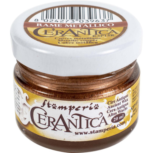 STAMPERIA CERANTICA 20 ML - WAX PASTE METALLIC COPPER