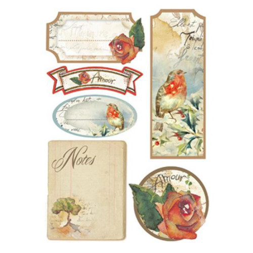 STAMPERIA LABELS - DFLB004