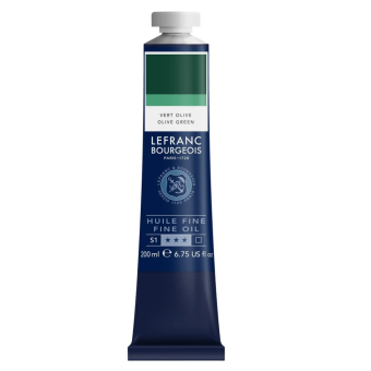 L&B OIL PAINT FINE 200 ML - OLIVE GREEN 541