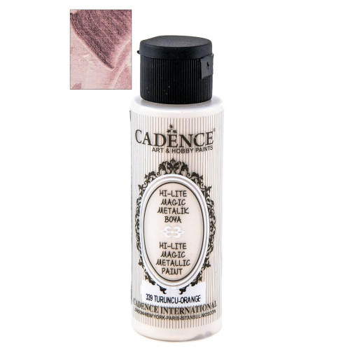 CADENCE АКРИЛНА БОЯ HI-LITE MAGIC METALLIC 70 МЛ -ORANGE 339