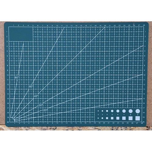 MUSEO CUTTING MAT SELF-HEALING CUTTING MAT 30/22 CM