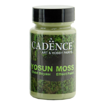 CADENCE АКРИЛНА БОЯ MOSS EFFECT 90 МЛ. - LIGHT GREEN